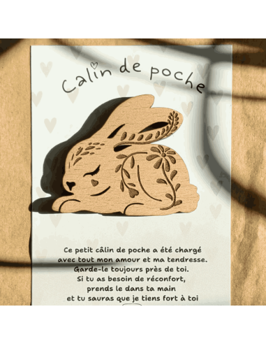 Câlin de poche Lapin - Lilladrey