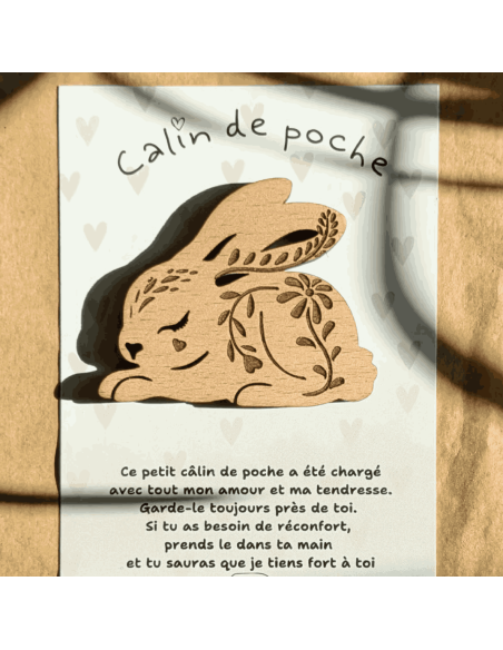 Câlin de poche Lapin - Lilladrey