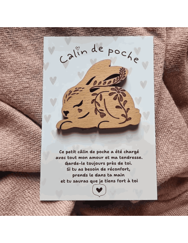 Câlin de poche Lapin - Lilladrey