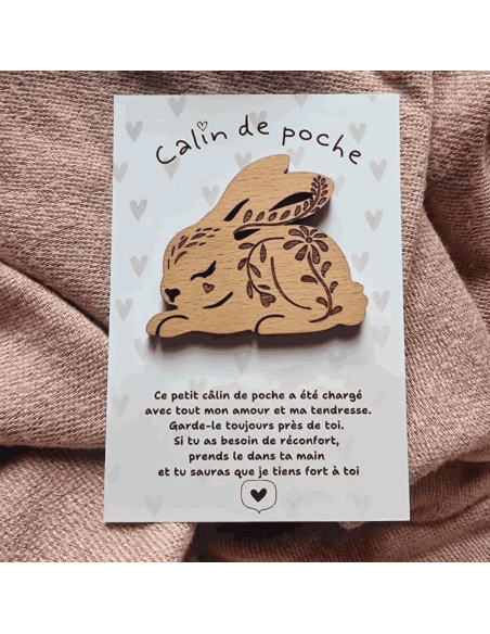 Câlin de poche Lapin - Lilladrey