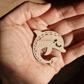 Câlin de poche Dauphin - Lilladrey