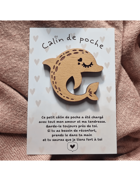 Câlin de poche Dauphin - Lilladrey