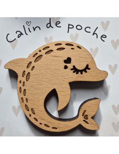 Câlin de poche Dauphin - Lilladrey