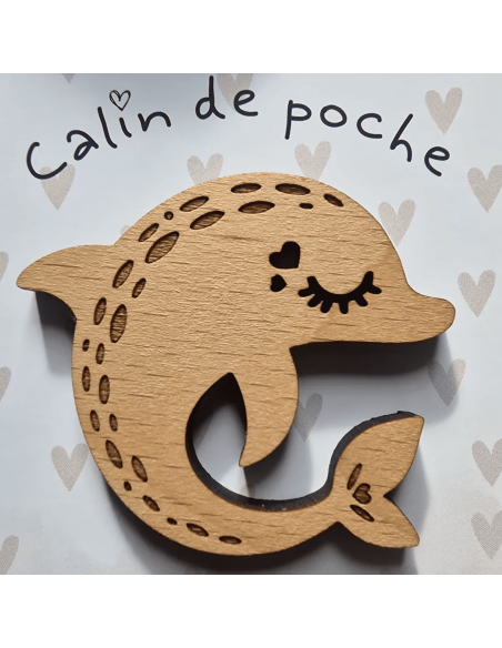 Câlin de poche Dauphin - Lilladrey