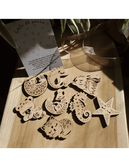 Câlin de poche Eléphant - Lilladrey