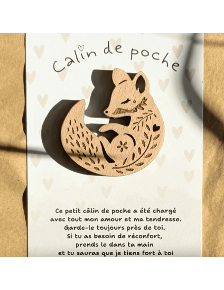 Câlin de poche Renard - Lilladrey