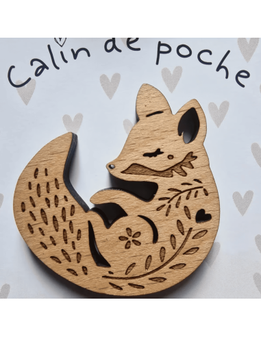 Câlin de poche Renard - Lilladrey