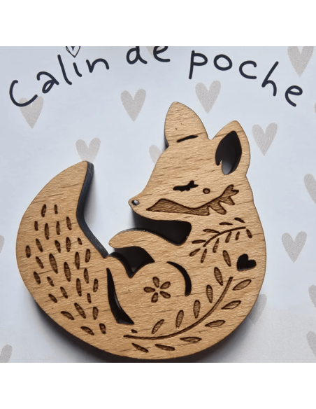 Câlin de poche Renard - Lilladrey