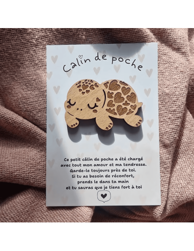 Câlin de poche Tortue - Lilladrey