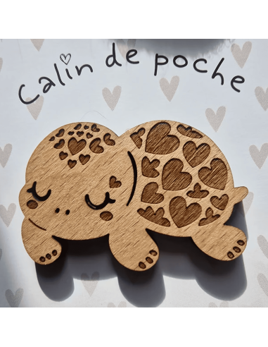 Câlin de poche Tortue - Lilladrey