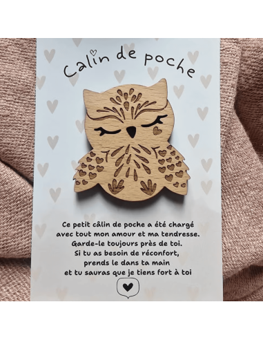 Câlin de poche Chouette - Lilladrey
