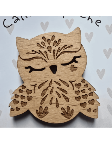 Câlin de poche Chouette - Lilladrey