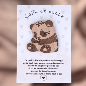 Câlin de poche Panda - Lilladrey 2