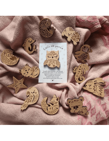 Câlin de poche Panda - Lilladrey