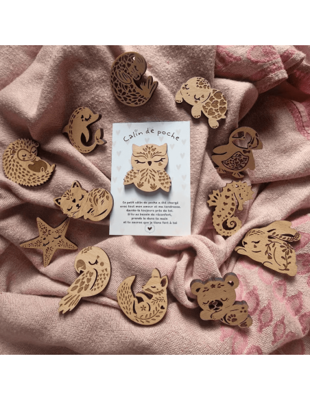 Câlin de poche Panda - Lilladrey