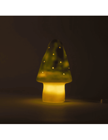 Lampe Veilleuse champignon Amande (S) - Egmont...