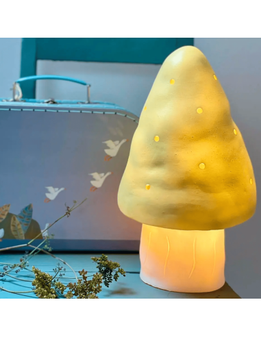 Lampe Veilleuse champignon Amande (S) - Egmont...