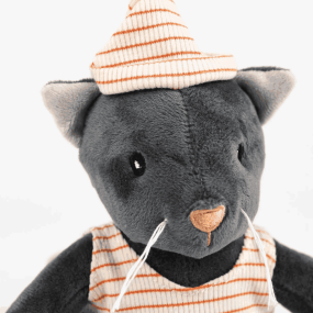 Peluche Malo le chat gris - Egmont Toys 2