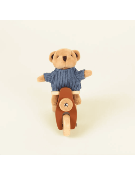 Peluche Ours Alexis en Vespa Mini friends - Egmont Toys