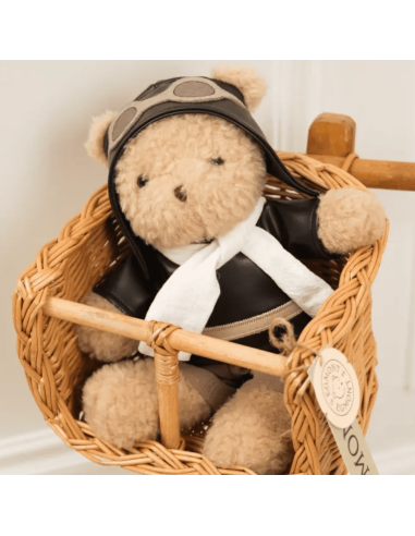 Peluche Ours Morris pilote - Egmont Toys