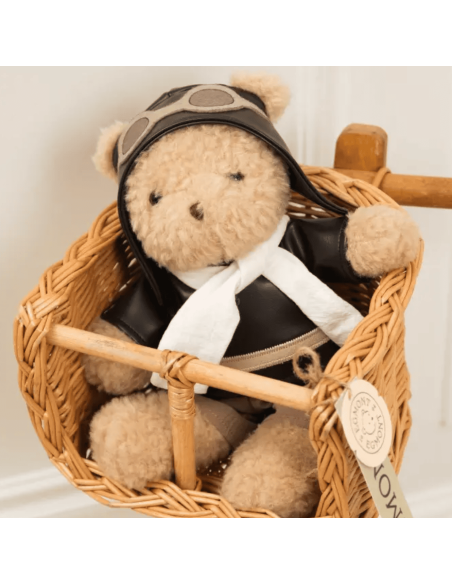 Peluche Ours Morris pilote - Egmont Toys