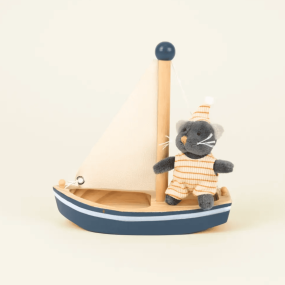 Malo le chat en bateau Mini friends - Egmont Toys