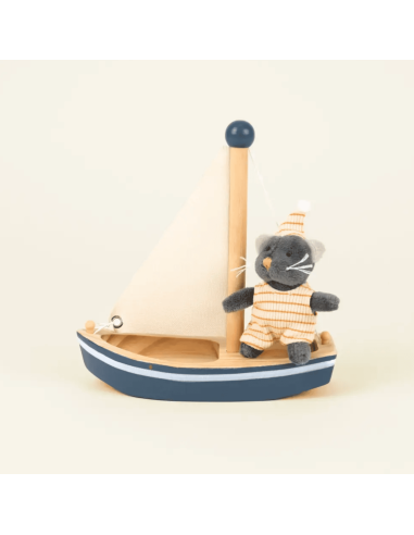 Malo le chat en bateau Mini friends - Egmont Toys