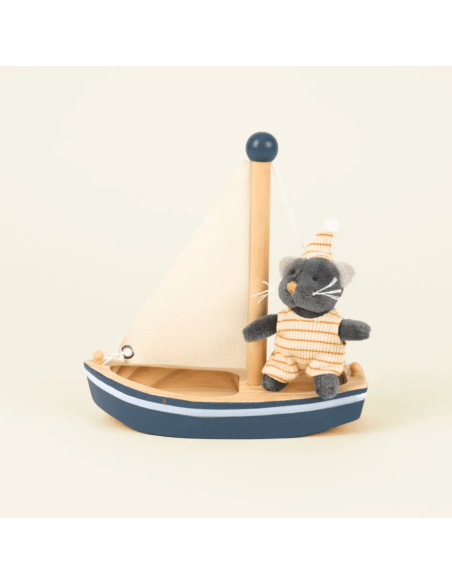 Malo le chat en bateau Mini friends - Egmont Toys