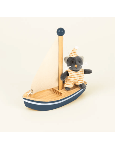 Malo le chat en bateau Mini friends - Egmont Toys