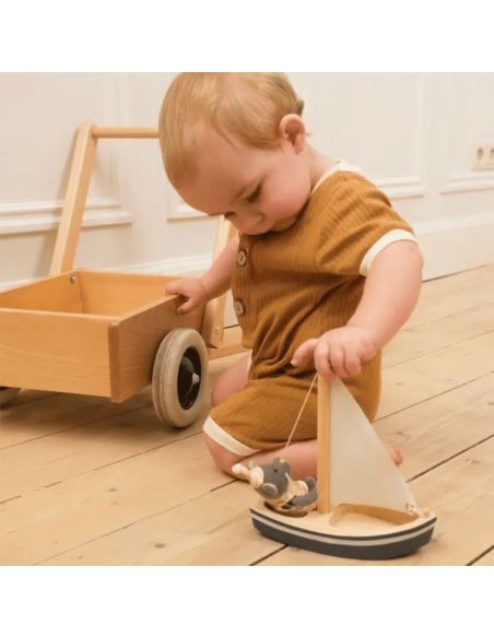 Malo le chat en bateau Mini friends - Egmont Toys