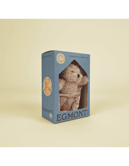 Peluche Ours Morris dans un couffin Mini friends - Egmont Toys