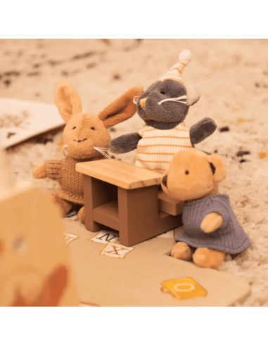 Peluche Ours Alexis Mini friends - Egmont Toys