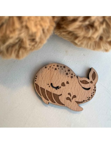 Câlin de poche Baleine - Lilladrey