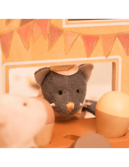 Peluche Chat Malo Mini friends- Egmont Toys