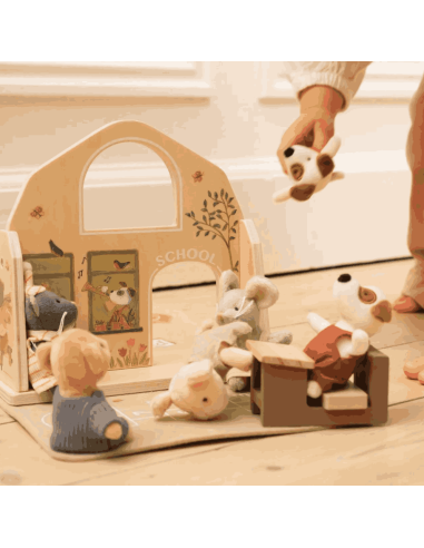 Mallette école Mini Friends - Egmont Toys