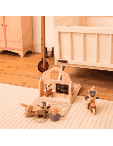 Mallette école Mini Friends - Egmont Toys