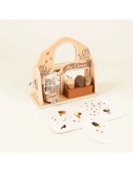 Mallette marchand de glace Mini Friends - Egmont Toys