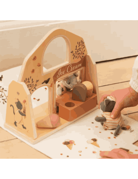 Mallette marchand de glace Mini Friends - Egmont Toys