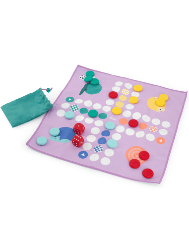 Jeu de plage Morpion/petits chevaux - Quut