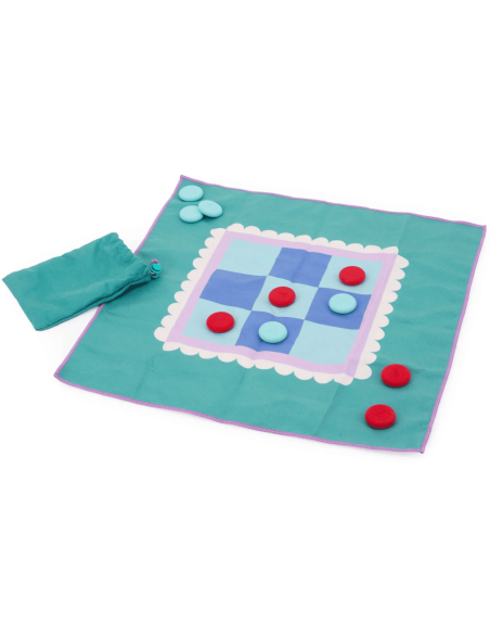 Jeu de plage Morpion/petits chevaux - Quut