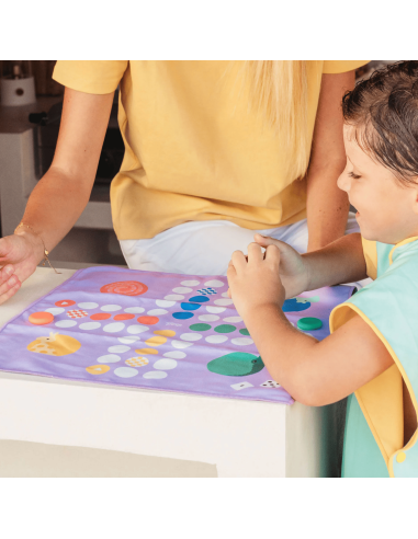 Jeu de plage Morpion/petits chevaux - Quut