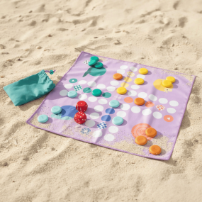 Jeu de plage Morpion/petits chevaux - Quut 2