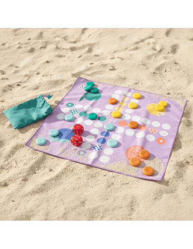 Jeu de plage Morpion/petits chevaux - Quut