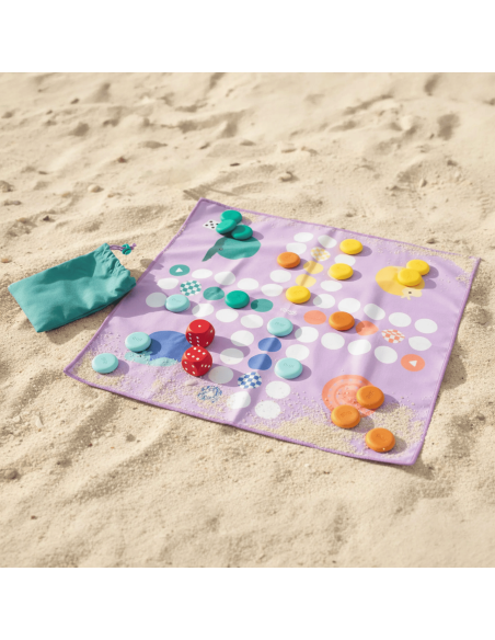 Jeu de plage Morpion/petits chevaux - Quut