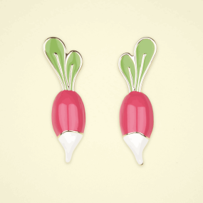 Boucles d'oreilles Radis - Coucou Suzette
