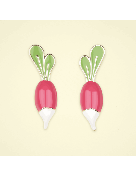 Boucles d'oreilles Radis - Coucou Suzette