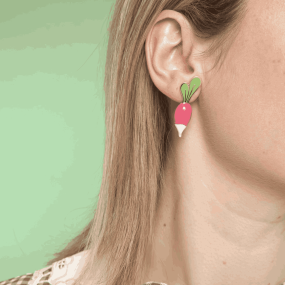Boucles d'oreilles Radis - Coucou Suzette 2