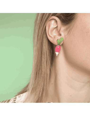 Boucles d'oreilles Radis - Coucou Suzette