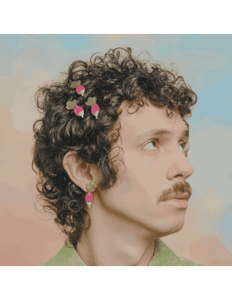 Boucles d'oreilles Radis - Coucou Suzette