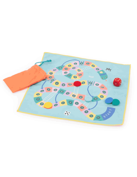 Jeu de plage Jeu de l'oie/serpents & échelles - Quut
